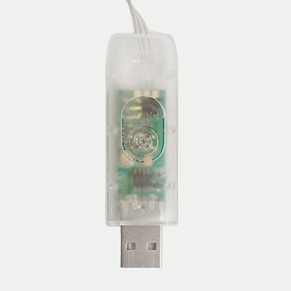 Гирлянда линейная Feron CL593 Smart, 10м USB + пульт ДУ RGB 51463