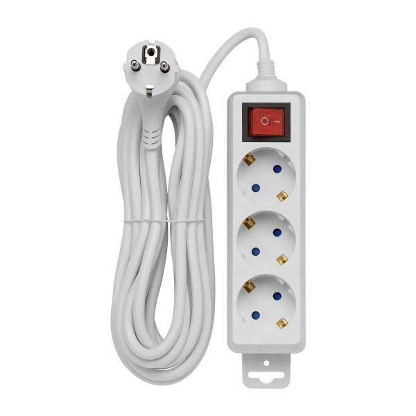 Удлинитель Duwi 3гн 5м с/з 32059 3 Удлинитель Duwi 3гн 5м с/з 32059 3