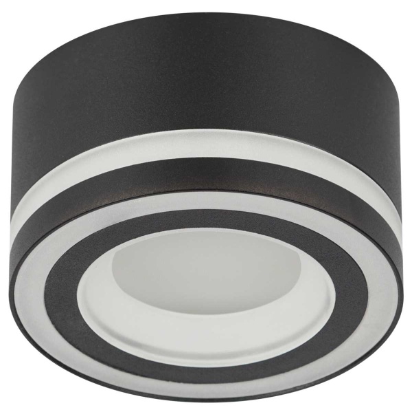 Светильник встраиваемый ЭРА DK113 BK под лампу GX53 черный Б0059788