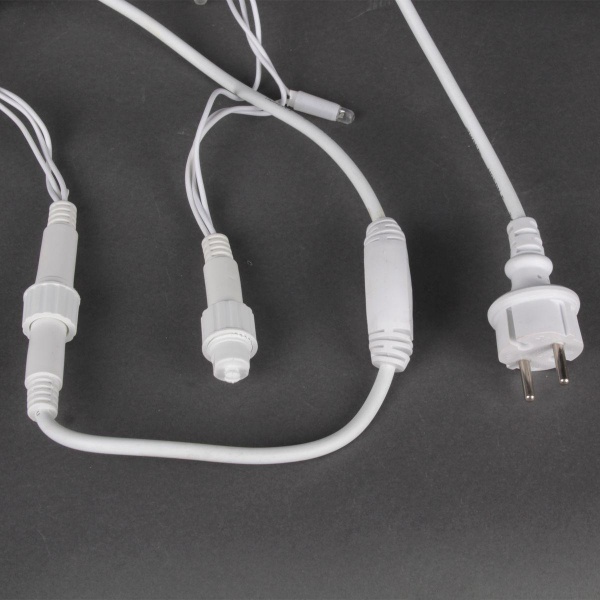 Уличная светодиодная гирлянда Sneha нить 230V теплый белый постоянный A-047B WW