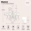 Подвесная люстра Maytoni Grace ARM247-06-G