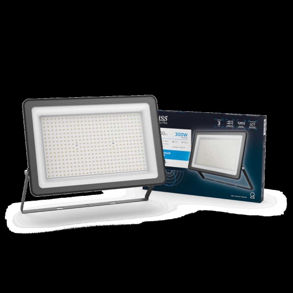Прожектор светодиодный Gauss Qplus 300W 6500К 613511300