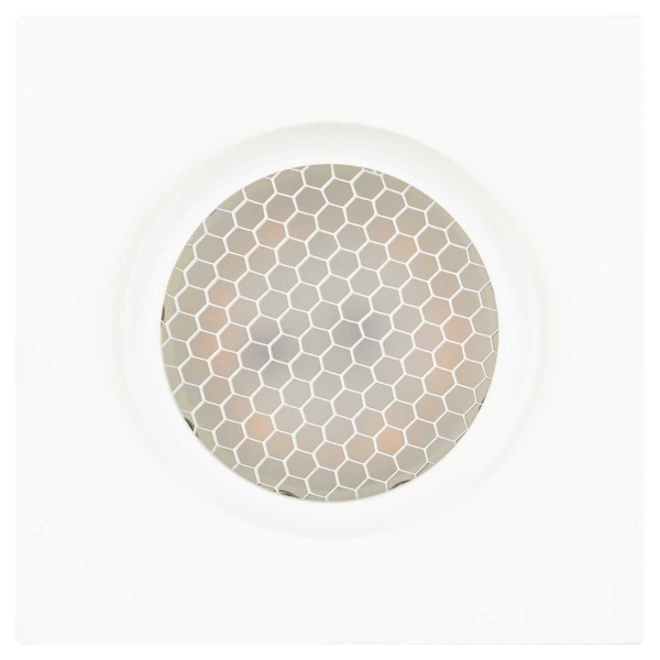 Светильник встраиваемый алюминиевый ЭРА KL110 WH под лампу MR16 GU5.3 белый матовый Б0061529