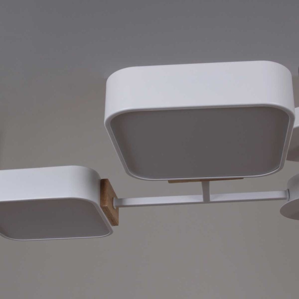 Светильник потолочный Reluce 03363-0.3-08 WH+WOOD