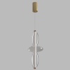 Подвесной светодиодный светильник Crystal Lux Quasar SP14W Led Transparent