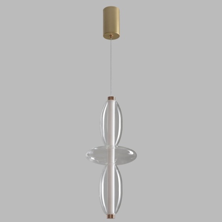 Подвесной светодиодный светильник Crystal Lux Quasar SP14W Led Transparent