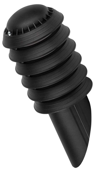 Садово-парковый светильник ЭРА НБУ 01-60-018 Поллар настенный черный IP54 Е27 max60Вт h400мм Б0057496