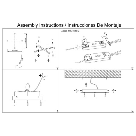 Подвесная люстра Mantra Arrecife 9364+9229 (5L)