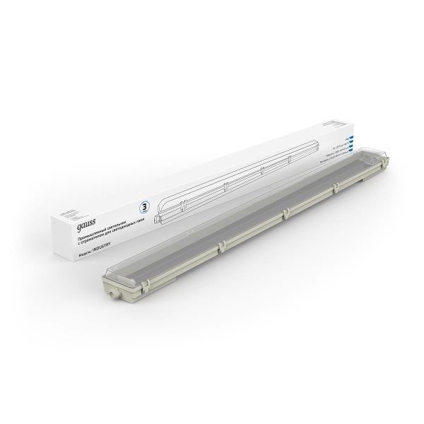 Потолочный светильник Gauss СПП-Т8-G13 Industry 909410212 Потолочный светильник Gauss СПП-Т8-G13 Industry 909410212