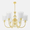 Подвесная люстра Crystal Lux ELENA SP6 GOLD