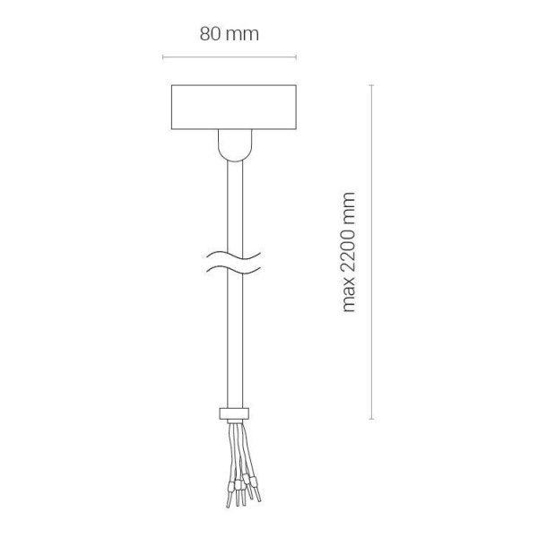 Подвесной комплект Nowodvorski Ctls Power Supply 8284 Подвесной комплект Nowodvorski Ctls Power Supply 8284