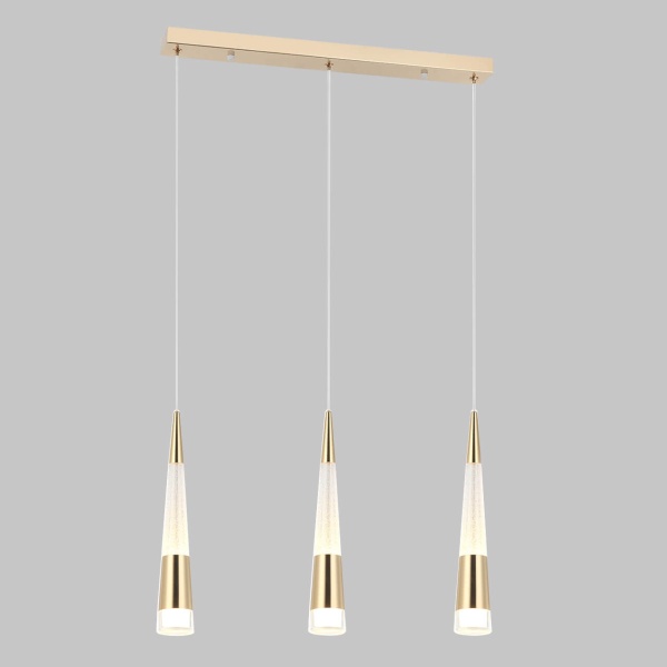 Подвесной светодиодный светильник IMEX CR.23461-3-P GD