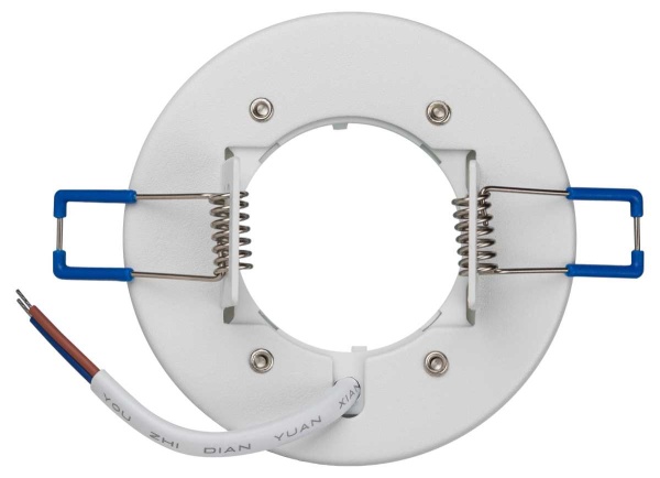 Светильник встраиваемый ЭРА DK97 WH/Blue под лампу GX53 белый/голубой Б0057458