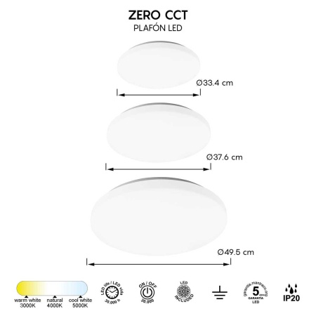Потолочный светильник Mantra ZERO CCT 8693