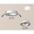 Комплект встраиваемого светильника Ambrella light XC7621080 SWH белый песок (C7621, N7001)
