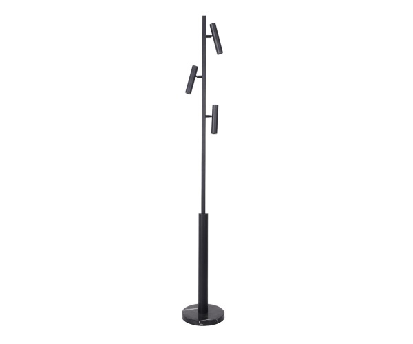 Торшер Kink Light Верония черный 07613-F,19