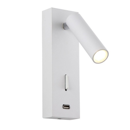 Настенный светильник Crystal Lux CLT 210W USB WH