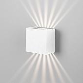 Уличный настенный светодиодный светильник Elektrostandard Sole 35149/D белый 4690389184253