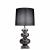 Настольная лампа Lumina Deco Briston LDT 303 CHR+BK
