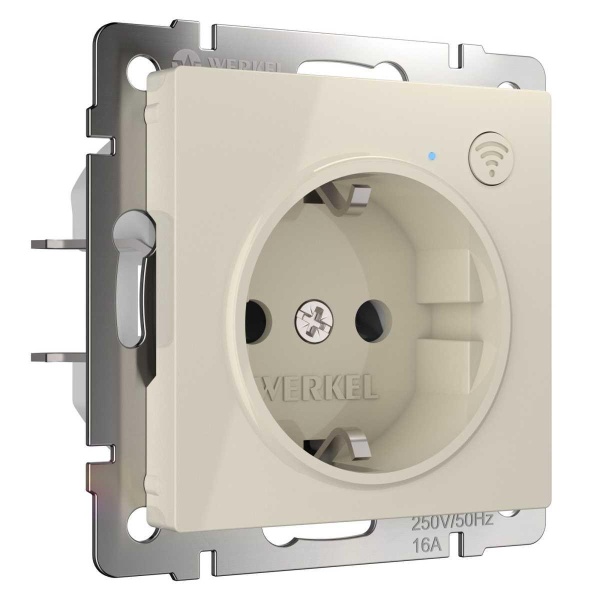 Розетка Wi-Fi Werkel (Умный дом) слоновая кость W1171603 a056421