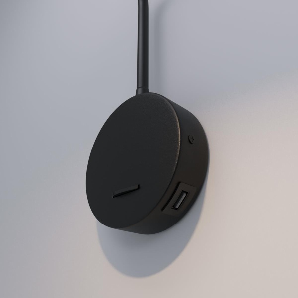 Бра Elektrostandard Stem 40120/LED черный a060540