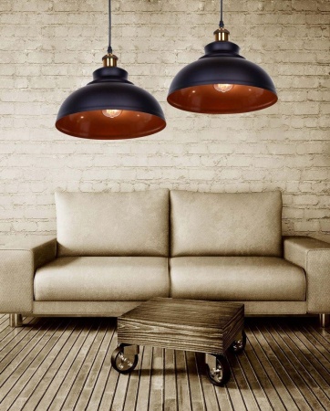 Подвесной светильник Lumina Deco Boggi LDP 6858 BK+GD