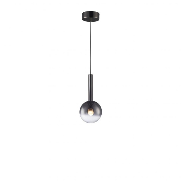 Подвесной светодиодный светильник iLedex Aura 8615P-1S BK-SM