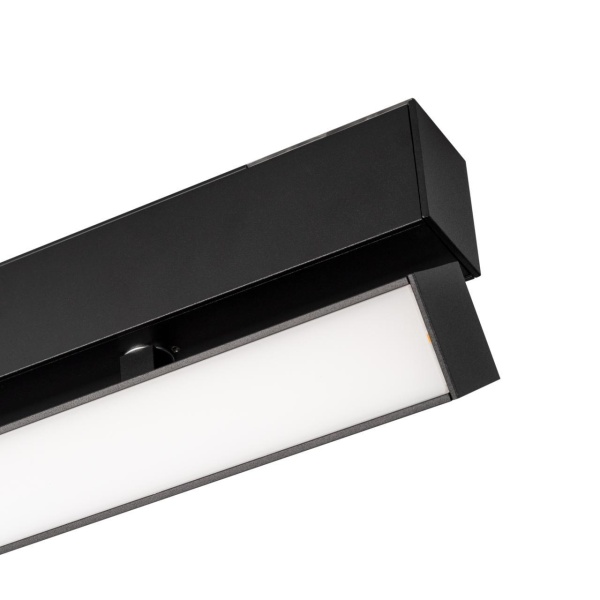 Трековый светодиодный светильник для магнитного шинопровода Arlight Mag-Flat-Fold-45-S605-18W Warm3000 026995