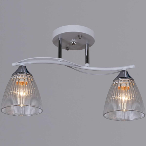 Потолочная люстра Reluce 87360-0.3-02 WH+CR