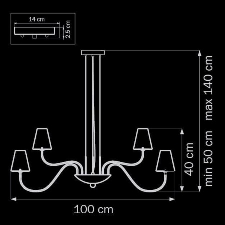 Подвесная люстра Lightstar Diafano 758164