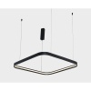 Подвесной светодиодный светильник Italline IT013-6024 black 3000K