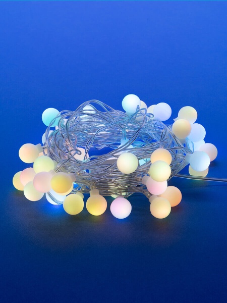 Светодиодная гирлянда Uniel Радуга 220V разноцветный ULD-S0700-050/DTA RGB IP20 Rainbow 09581