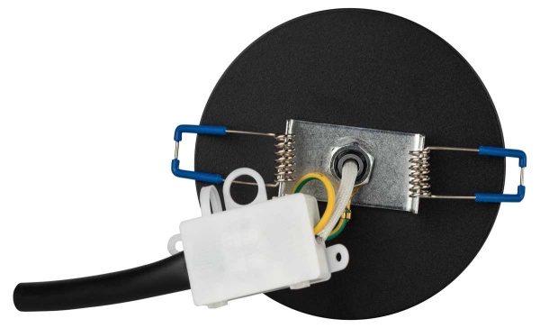 Светильник встраиваемый ЭРА DK114 BK под лампу GX53 поворотный черный Б0059790