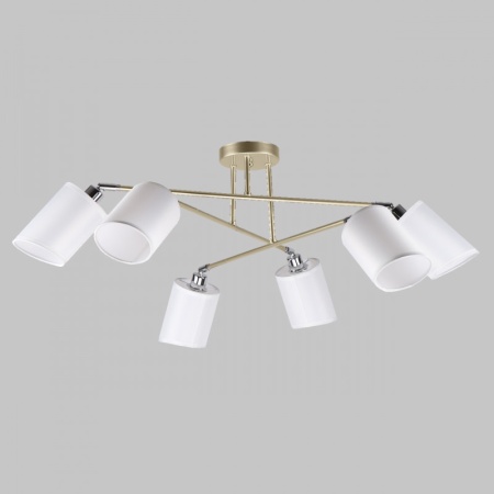 Потолочная люстра IMEX MD.9141-6-S GD+CH