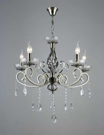 Подвесная люстра Seven Fires Luiksa WD3595/5H-AB-CL