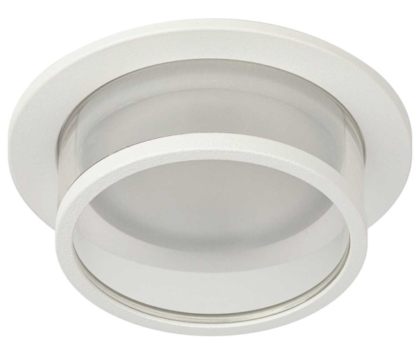 Светильник встраиваемый декоративный ЭРА DK99 WH под лампу MR16 GU5.3 белый Б0058393