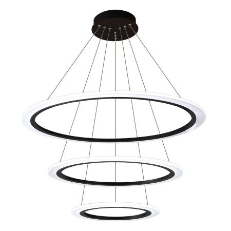 Подвесной светодиодный светильник Crystal Lux Manzana SP67W Led  Black