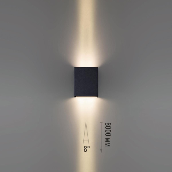 Уличный настенный светильник Odeon Light Arrow Nature 7188/10WL