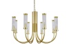 Подвесная люстра Newport 4558/C mat.gold М0071610