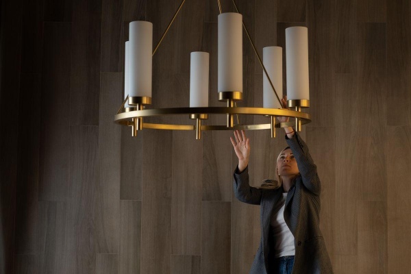 Подвесная люстра Milosh Tendence 0882CL-6GD