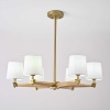 Подвесная люстра Imperium Loft Jorgenson D85 White/Light Wood 203575-26