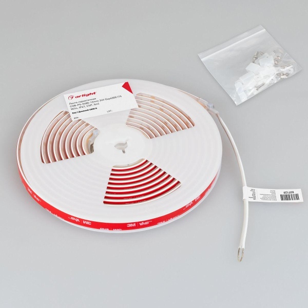 Светодиодная влагозащищенная лента Arlight 15W/m 480Led/m CSP дневной белый 5M герметичная COB-PS-X480-12mm 24V Day4000 037129(1)