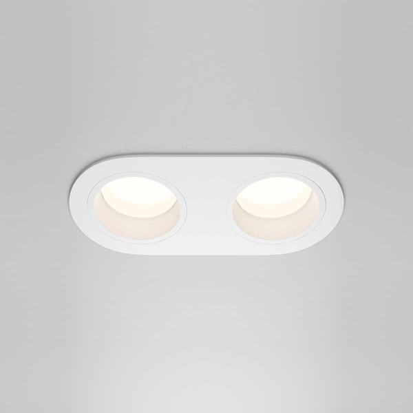 Встраиваемый светильник Maytoni Technical Downlight Share DL126-02-GU10-W