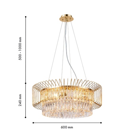 Подвесная люстра Favourite Subito 4779-6P