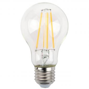 Лампа светодиодная филаментная ЭРА E27 13W 2700K прозрачная F-LED A60-13W-827-E27