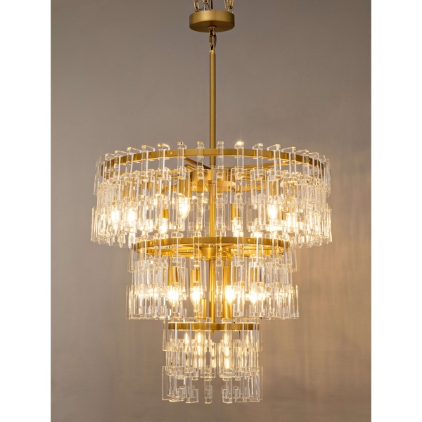 Подвесная люстра iLamp Rockefeller 6355-750 BR