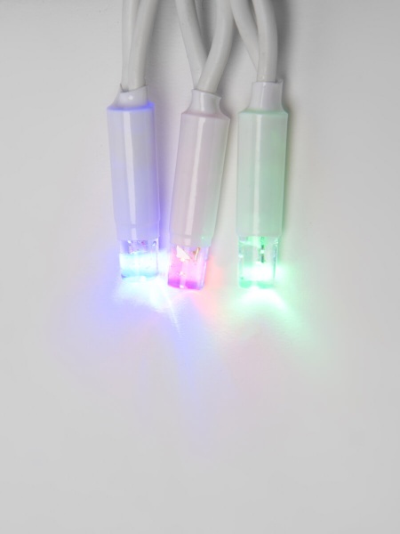 Светодиодная гирлянда Uniel 220V разноцветная с мерцанием ULD-S1000-120/TWK MULTI IP67 UL-00001353