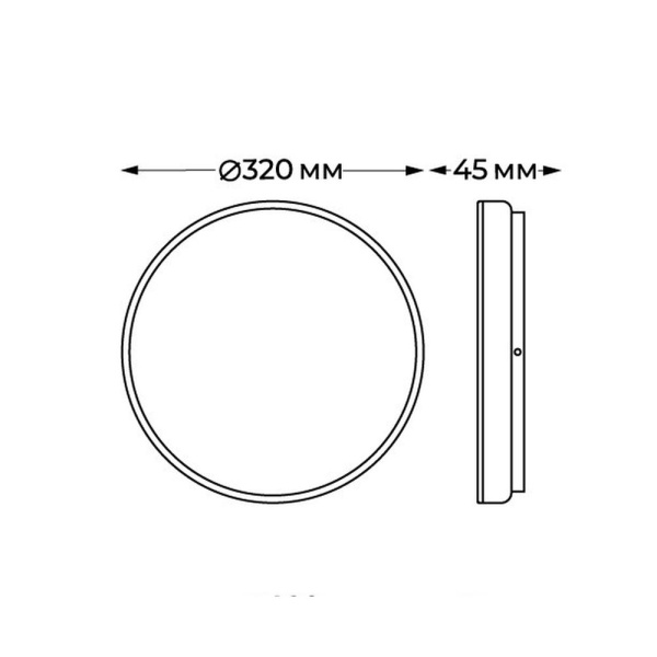 Уличный потолочный светильник Italline IT6011