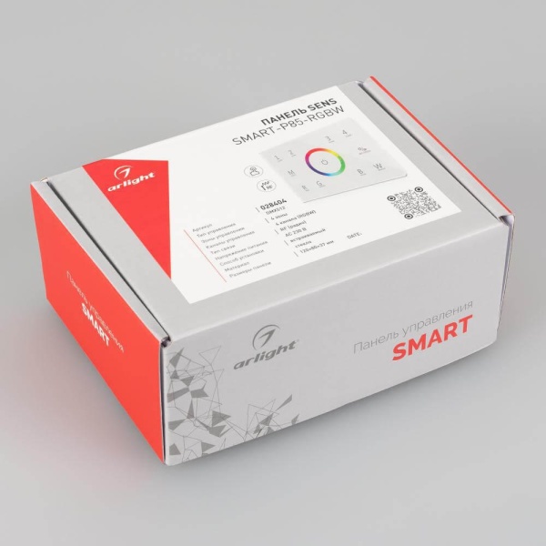 Панель управления Arlight Sens Smart-P85-RGBW White 028404 Панель управления Arlight Sens Smart-P85-RGBW White 028404