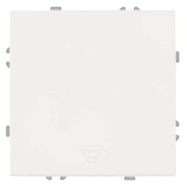 Выключатель 1-клавишный самовозвратный (механизм), Stekker, 250В, 10А Эмили, RSW10-5112-01, белый фарфор, soft touch 50324